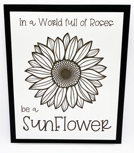 Project Gallery 2 - Sunflower sign