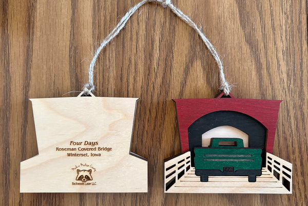 Covered Bridge Ornaments