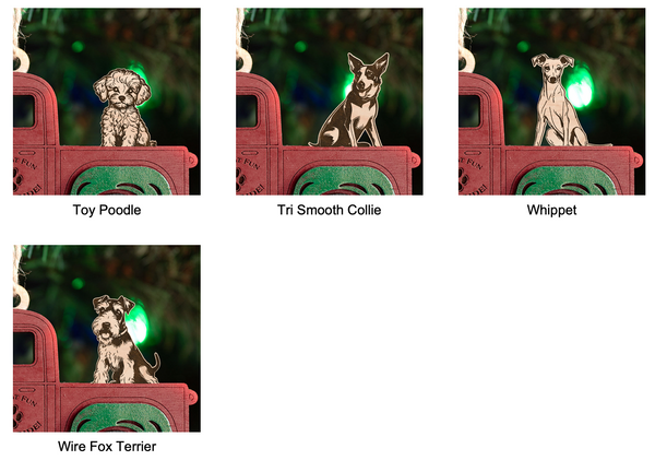 Additional dog breed selection guide for build your own pet ornaments