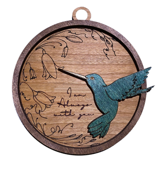 Cardinal or Hummingbird Memorial Ornament
